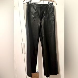 Zara Faux Leather Pant